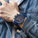 Men's Waterproof Military Sport Chronograph Watch