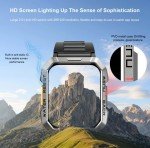 Rugged Military Smart Watch for Men