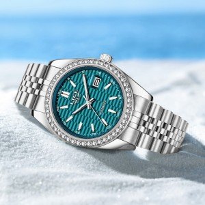 Men's Waterproof Military Automatic Watch with Luminous Dial