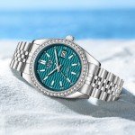 Men's Waterproof Military Automatic Watch with Luminous Dial