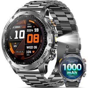 Men's 1.7" Military Smart Watch with 100+ Modes