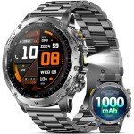 Men's 1.7" Military Smart Watch with 100+ Modes
