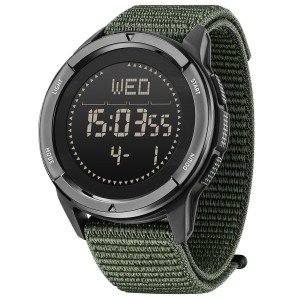 Men's Tactical Waterproof Digital Watch with Compass