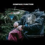 Men's Tactical Waterproof Digital Watch with Compass
