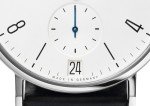 NOMOS Glashutte Tangomat Date Black Leather Watch