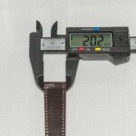 NOMOS Glashutte Shell Cordovan Watch Strap 20mm