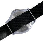 Lorus Black Dial Day-Date Military Watch