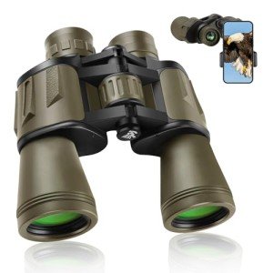 High-Powered 20x50 Waterproof Binoculars for Adults