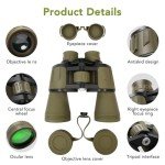 High-Powered 20x50 Waterproof Binoculars for Adults