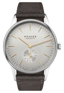 NOMOS Glashutte Orion 38 Silver Dial Watch