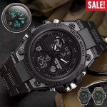 Waterproof Tactical Digital Watches for Men