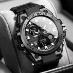 Waterproof Tactical Digital Watches for Men