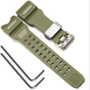 Waterproof Army Green Band for Casio G-Shock