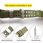 Waterproof Army Green Band for Casio G-Shock