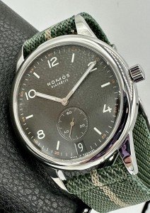 NOMOS Glashütte Club Automat 41.5mm Brown Dial