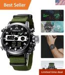 Waterproof Military Tactical Digital LED Watch