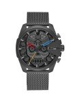 Ed Hardy Men's Gunmetal Mesh Watch - 53mm