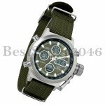 Men's Tactical Nylon Strap Sport Watch