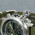 Men's Tactical Nylon Strap Sport Watch