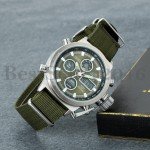 Men's Tactical Nylon Strap Sport Watch