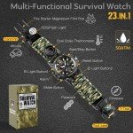23-in-1 Waterproof Military Tactical Watch for Men