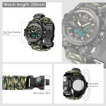 23-in-1 Waterproof Military Tactical Watch for Men