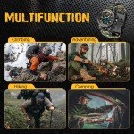 23-in-1 Waterproof Military Tactical Watch for Men