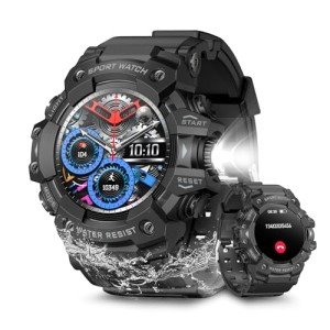 FATONIO Men’s Military Tactical Smart Watch