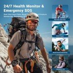 FATONIO Men’s Military Tactical Smart Watch