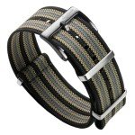 Ridge Military Nylon Watch Strap - 22mm