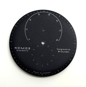 NOMOS Glashütte Lambda Deep Blue Watch Dial