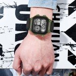Men's Waterproof Tactical Digital Sports Watch