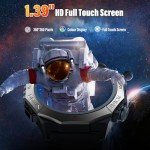 Men's Military Smart Watch with Fitness Tracking