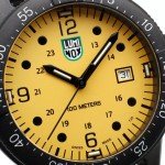 Luminox Sea Bass Men's Yellow Dial Watch