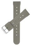 Men's Waffle Rubber Watch Band for Seiko 20/22mm