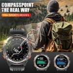 EIGIIS KE5 Tactical Military Smart Watch for Men