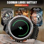 EIGIIS KE5 Tactical Military Smart Watch for Men