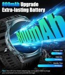 Men's Military Smart Watch with Fitness Tracker