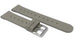 Men's Waffle Rubber Watch Band for Seiko 20/22mm