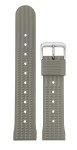 Men's Waffle Rubber Watch Band for Seiko 20/22mm