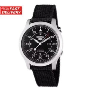 Men's Military Green Canvas Luxury Watch