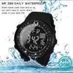 Men's Waterproof Tactical LED Digital Sports Watch