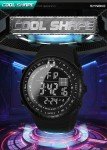 Men's Waterproof Tactical LED Digital Sports Watch