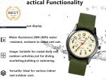 Rugged Expedition Scout Military Wrist Watch 38mm