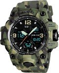 Men's Outdoor Tactical Dual Display Watch 164FT Waterproof