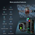 Military Tactical Smart Watch for Men Fitness Tracker