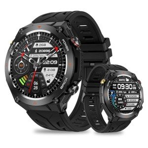 Men's Tactical Smart Watch with GPS & 107 Modes