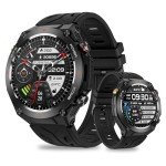 Men's Tactical Smart Watch with GPS & 107 Modes