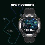 Men's Tactical Smart Watch with GPS & 107 Modes