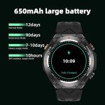 Men's Tactical Smart Watch with GPS & 107 Modes